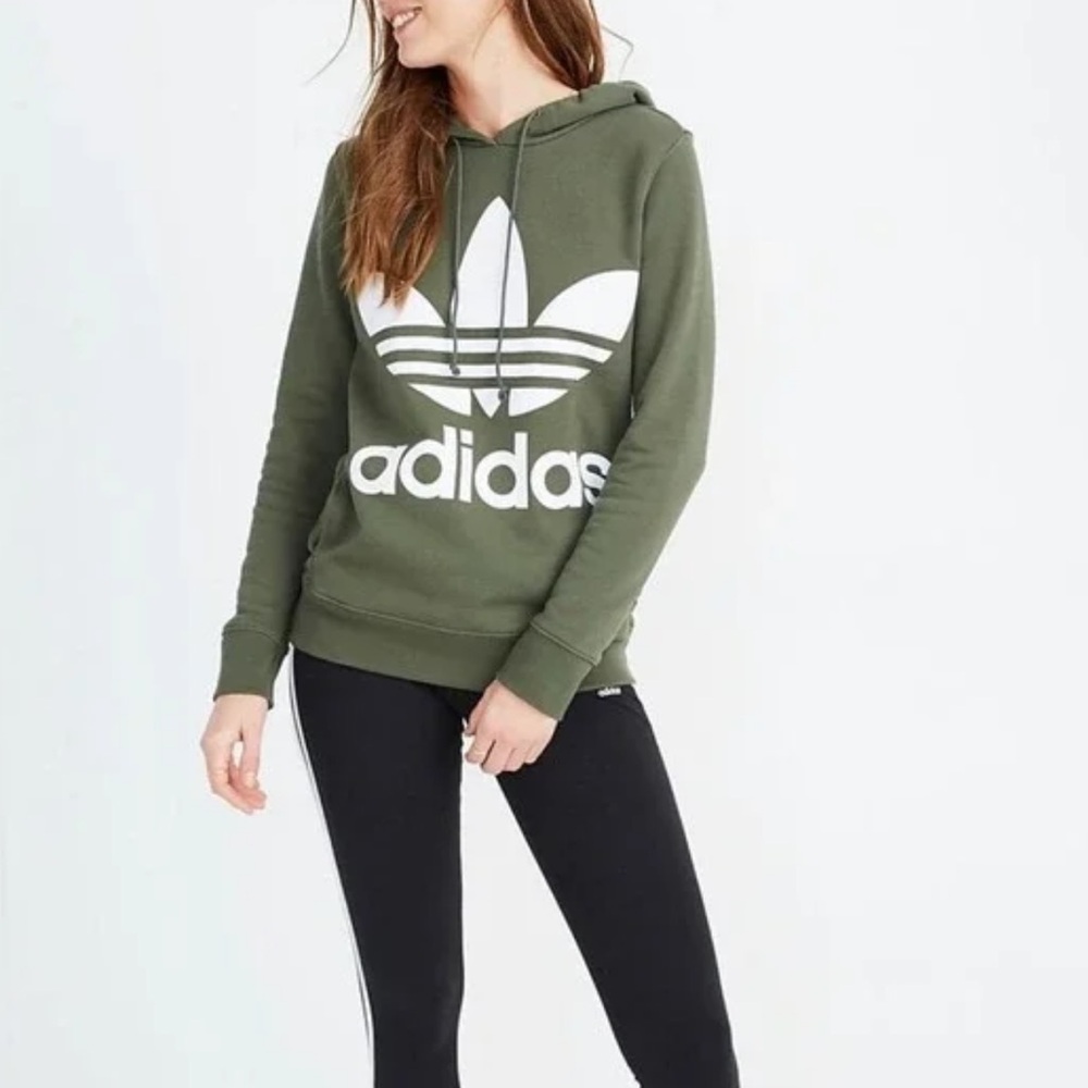 Adidas Original Trefoil Hoodie Sweatshirt XSmall